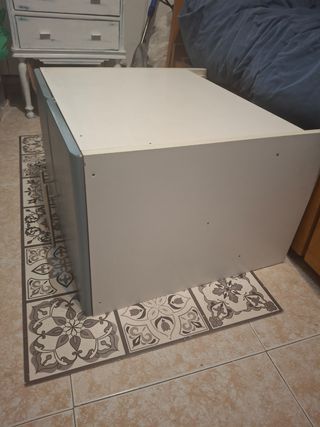 Mueble cocina 2 puertas azul