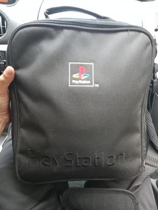 Bolso PS1 (PlayStation 1) - 1 mando un juego 