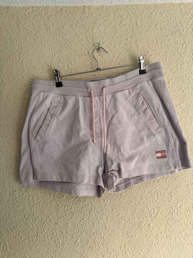 Shorts Tommy Hilfiger mujer rosa talla L