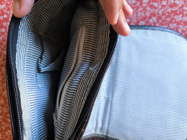 Bolso bandolera marrón