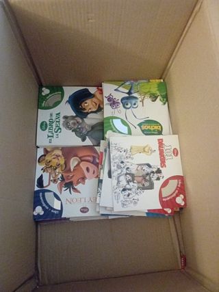 Libros Disney: Selva, Bichos, 101 Dálmatas,  