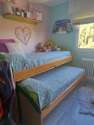 Muebles dormitorio infantil-juvenil -madera-