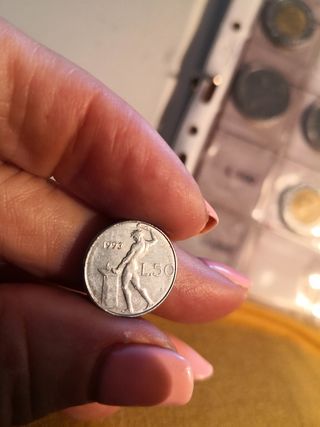 3 Monete italiane 50 Lire