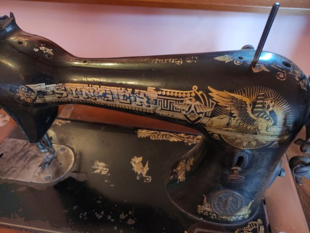 Máquina coser antigua Singer Las medidas son con e