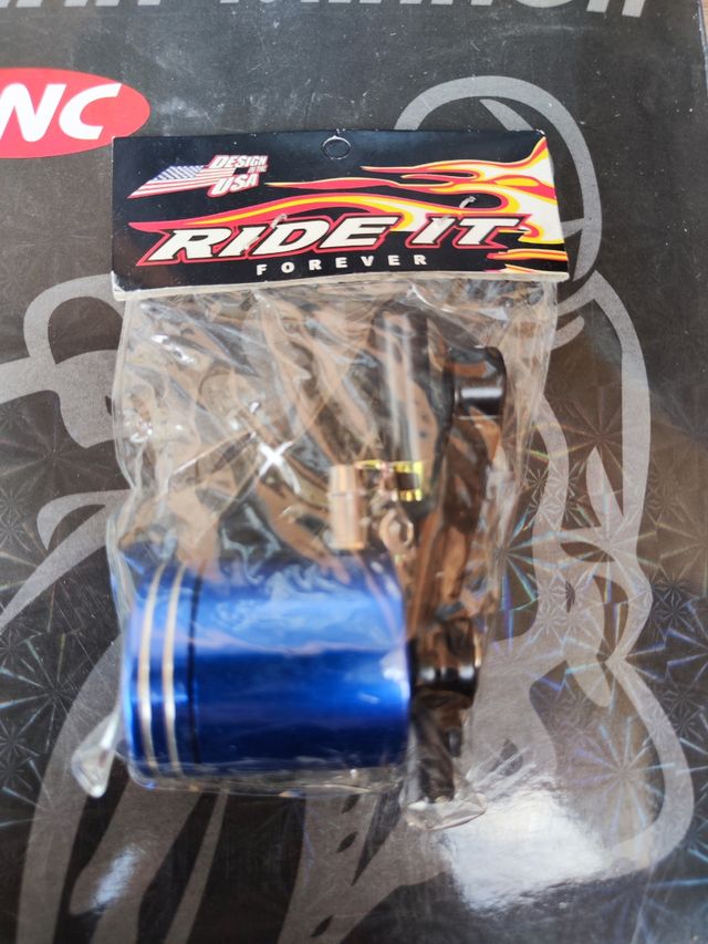 Serbatoio olio freni moto universale alluminio cnc