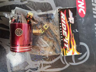 Serbatoio olio freni moto universale alluminio cnc