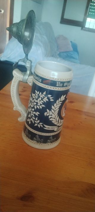 Boccali di birra del Real Madrid