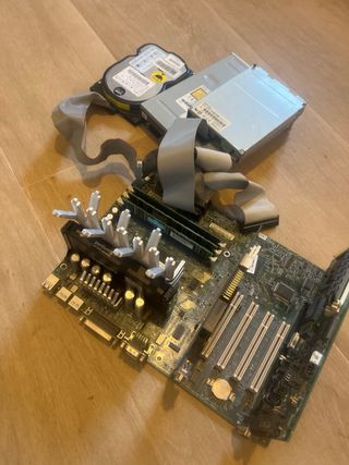 procesador pemtium 2 y placa base raras mas extras