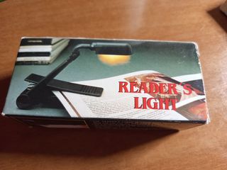 Luz de lectura vintage