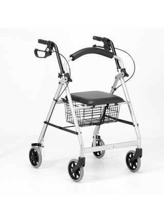 Andador de aluminio con freno 