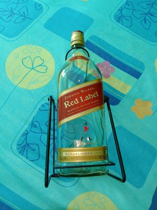 Botella Vacía Johnnie Walker Red Label 4.5L LEER⤵️
