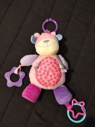 Sonajero peluche bebé - Juguete infantil