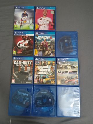 11 Juegos PS4 Variados NEGOCIABLE