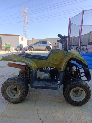 Quad competición 110cc. Geografiao