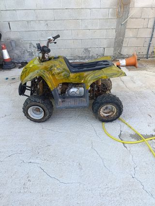 Quad competición 110cc. Geografiao