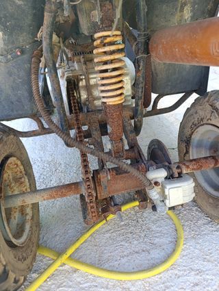 Quad competición 110cc. Geografiao