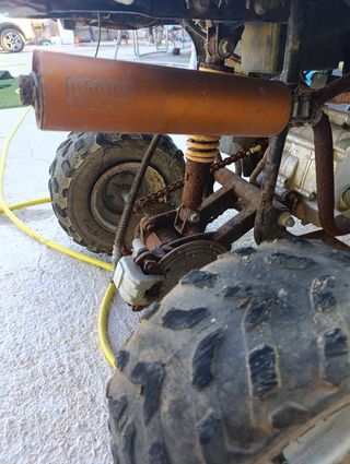 Quad competición 110cc. Geografiao