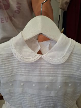 Vestido comunión niña blanco