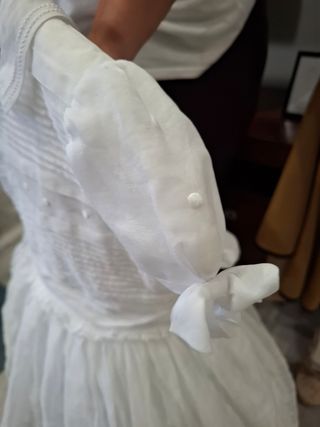 Vestido comunión niña blanco