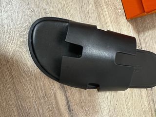 Sandalias Hermes Izmir negras original