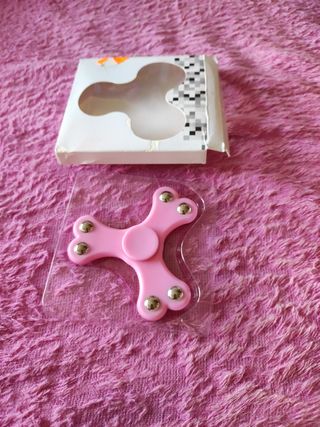 Spinner fidget rosa