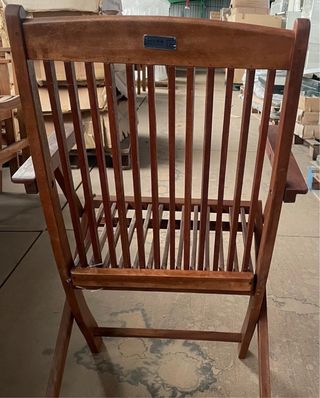 Silla de madera