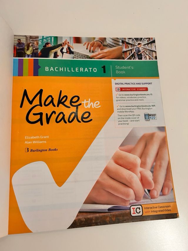 Libro inglés 1 Bachillerato