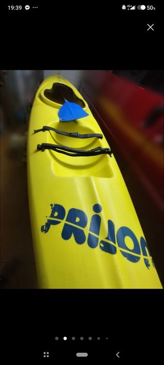 Piragua Prijon, amarillo