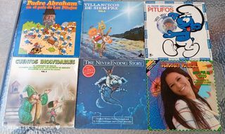 6 Vinilos Infantiles - Música Variada