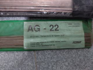 Varillas soldadura: 7 paquetes