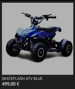 Quad eléctrico infantil skateflash