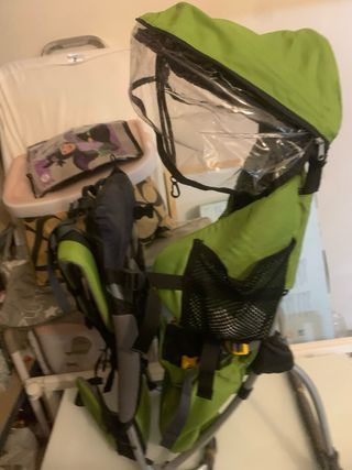 Mochila portabebés trekking