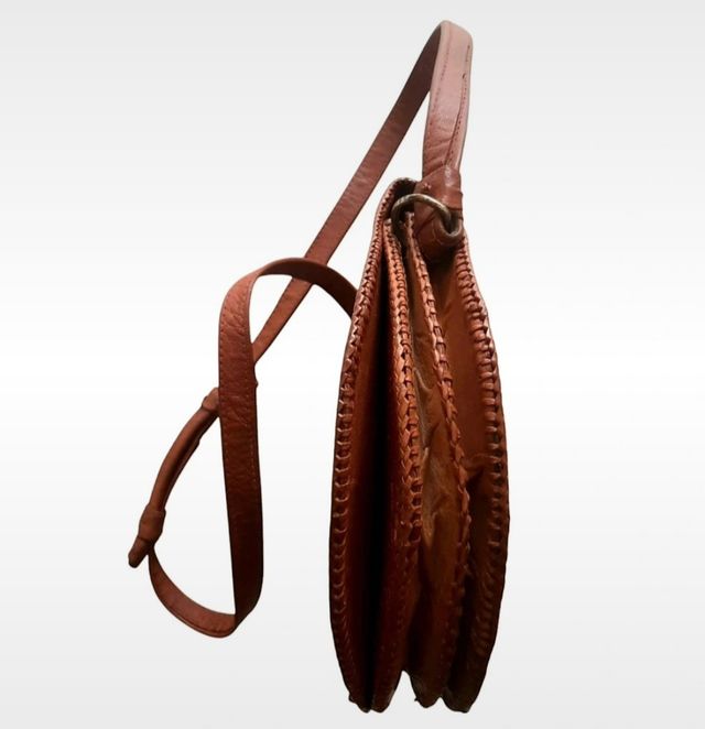 Bolso bandolera cocodrilo años 70