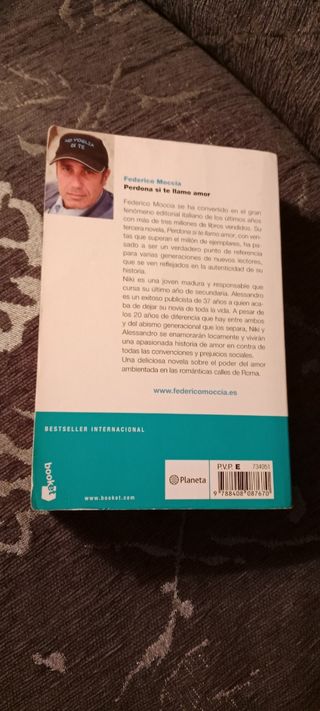 Lote 4 Libros de Federico Moccia. Desde 3€