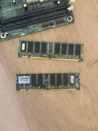 Placa base + procesador pentiumMMX tech +extras