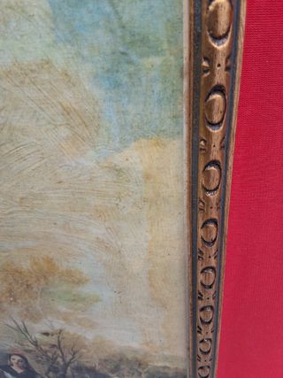 Cuadro antiguo - Merienda campestre