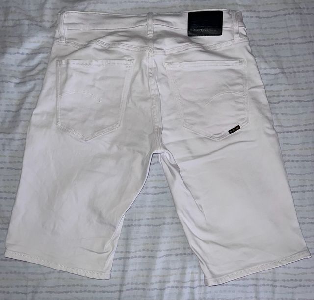 Bermuda G-Star RAW blanca, talla 32