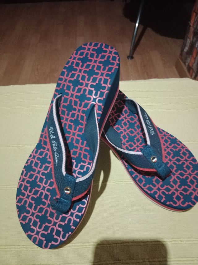Chanclas mujer polo