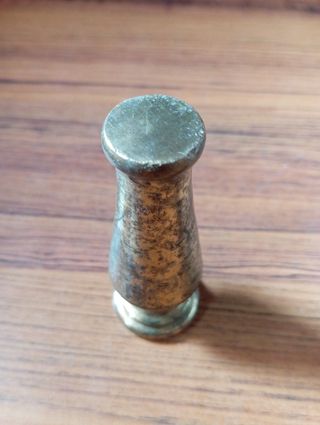 Adorno bronce lámpara - dorado