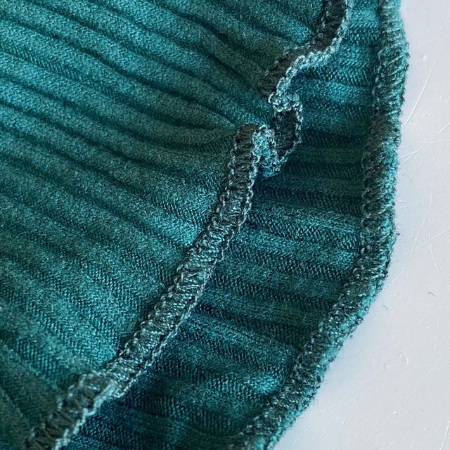 Top corto verde - elástico