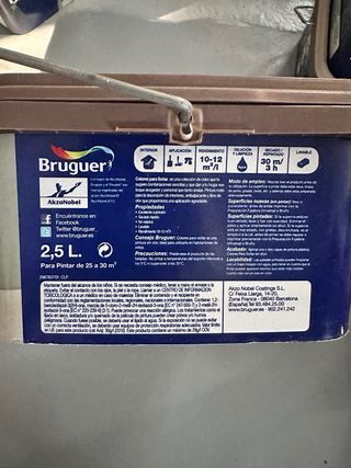 Pintura Bruguer Violeta Deluxe 2.5L