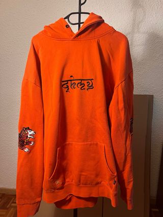 Sudadera Grimey naranja talla L