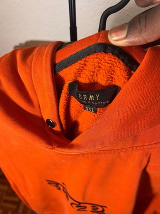 Sudadera Grimey naranja talla L
