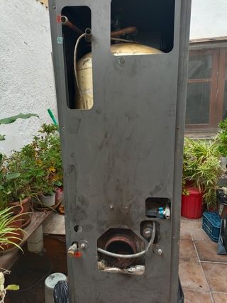 Depósito gasoil 1000L con gasoil 60L y caldera