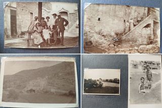 Interesante Álbum Antiguo de fotos + 3 documentos