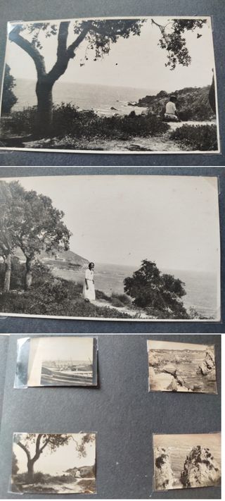 Interesante Álbum Antiguo de fotos + 3 documentos