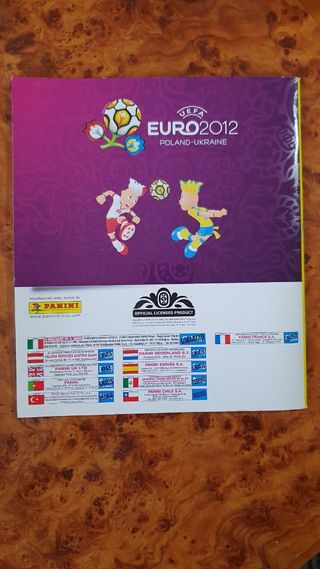 Álbum EURO2012 Panini