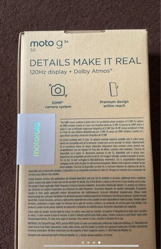 Motorola Moto g34 5G - Nuevo