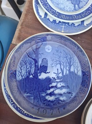 Targhe Royal Copenhagen vintage 1974-75