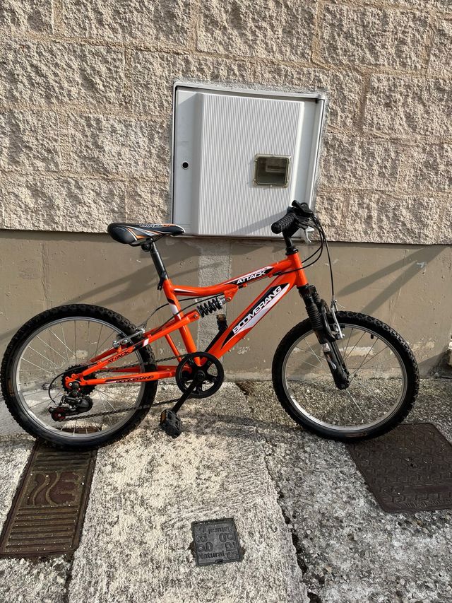 Bicicleta niño doble suspensión